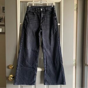 American Eagle Outfitters Curvy Super High Rise Baggy Wide-Leg Jeans